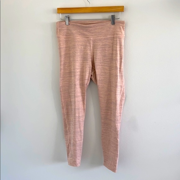 Outdoor Voices Tech Sweat 3/4 Leggings in Beach pink - Picture 4 of 13